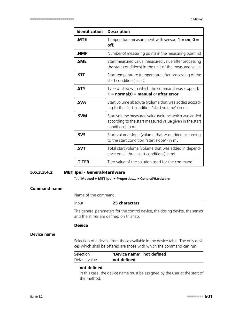 2 met ipol - general/hardware, General/hardware | Metrohm tiamo 2.2 Manual User Manual | Page 615 / 1574