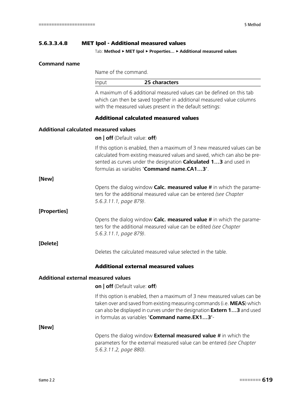 8 met ipol - additional measured values, Additional measured values | Metrohm tiamo 2.2 Manual User Manual | Page 633 / 1574