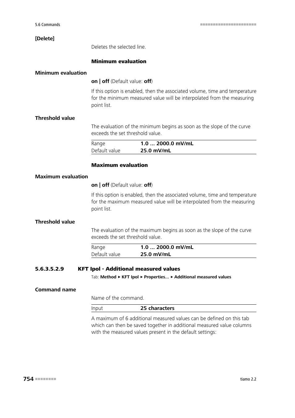 9 kft ipol - additional measured values | Metrohm tiamo 2.2 Manual User Manual | Page 768 / 1574