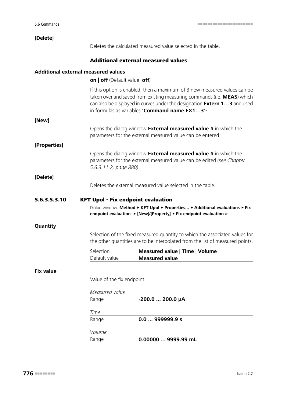 10 kft upol - fix endpoint evaluation | Metrohm tiamo 2.2 Manual User Manual | Page 790 / 1574