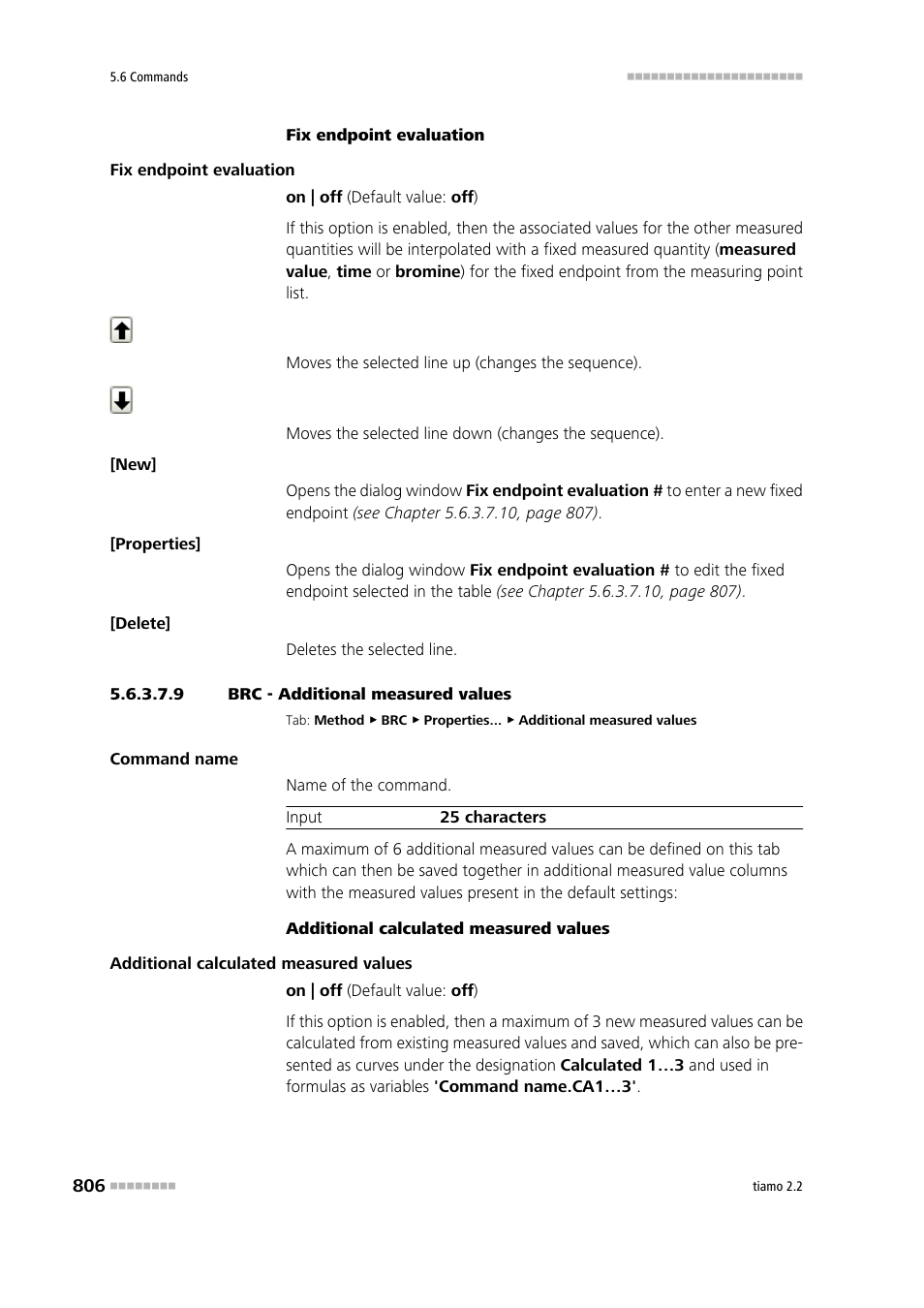 9 brc - additional measured values, Additional measured values | Metrohm tiamo 2.2 Manual User Manual | Page 820 / 1574