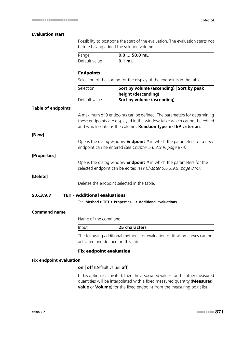 7 tet - additional evaluations | Metrohm tiamo 2.2 Manual User Manual | Page 885 / 1574