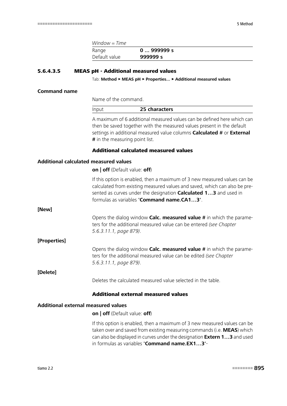 5 meas ph - additional measured values, Additional measured values | Metrohm tiamo 2.2 Manual User Manual | Page 909 / 1574