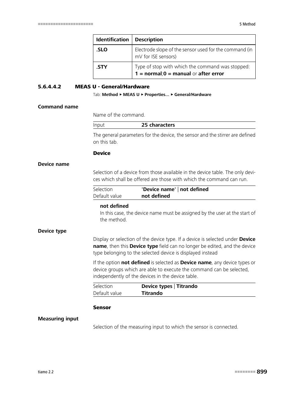 2 meas u - general/hardware, General/hardware | Metrohm tiamo 2.2 Manual User Manual | Page 913 / 1574