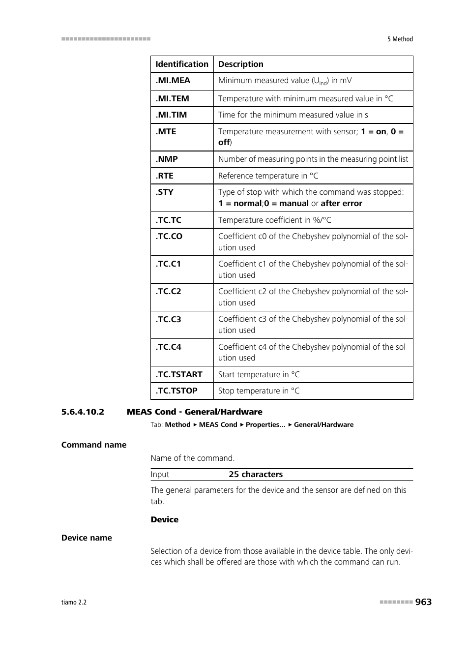 2 meas cond - general/hardware, General/hardware | Metrohm tiamo 2.2 Manual User Manual | Page 977 / 1574