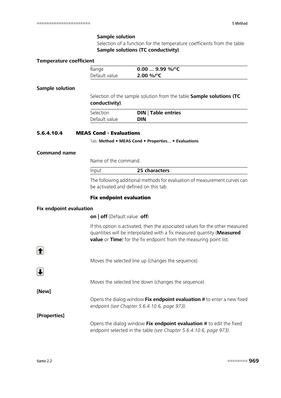 4 meas cond - evaluations, Evaluations | Metrohm tiamo 2.2 Manual User Manual | Page 983 / 1574