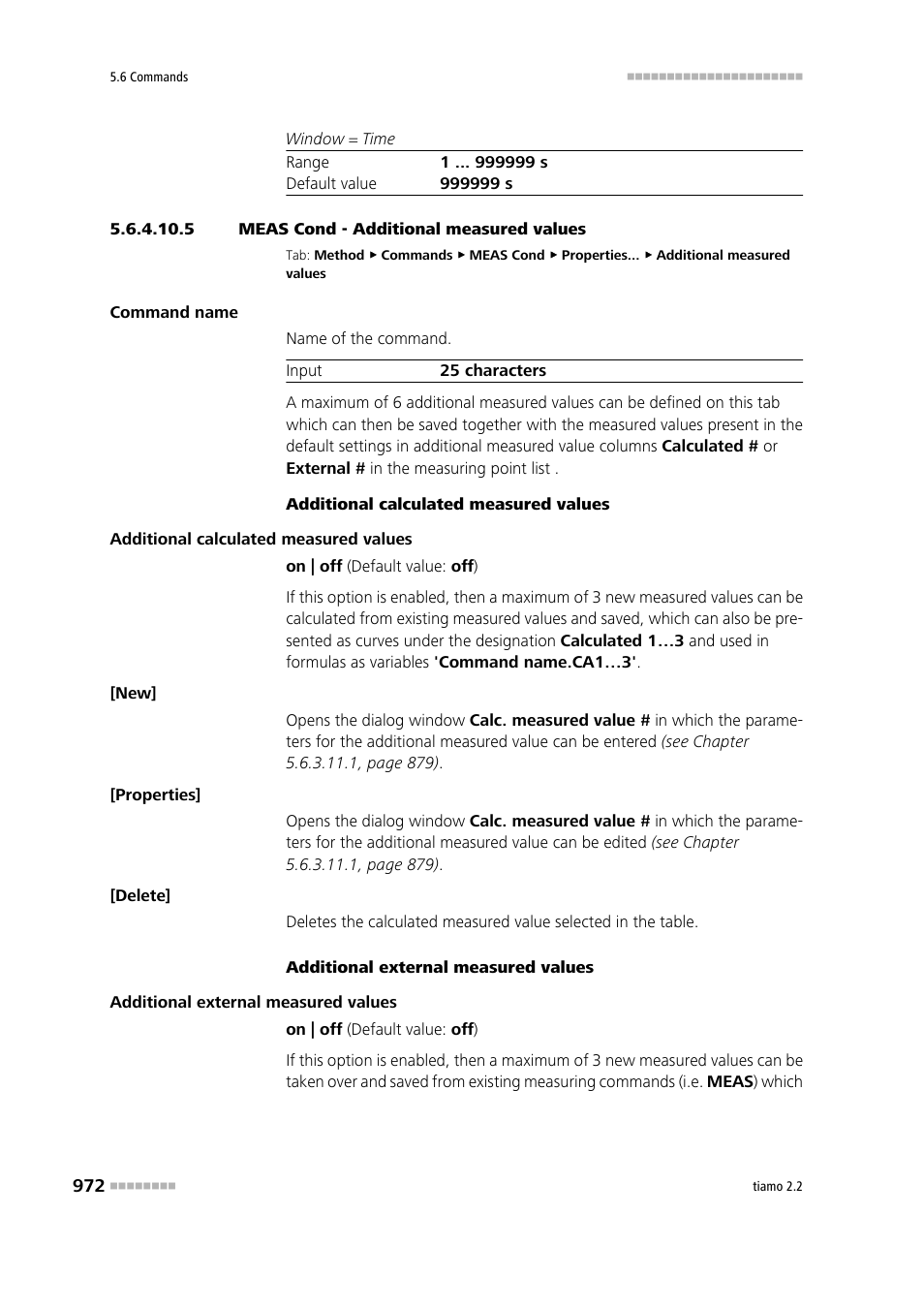 5 meas cond - additional measured values, Additional measured values | Metrohm tiamo 2.2 Manual User Manual | Page 986 / 1574