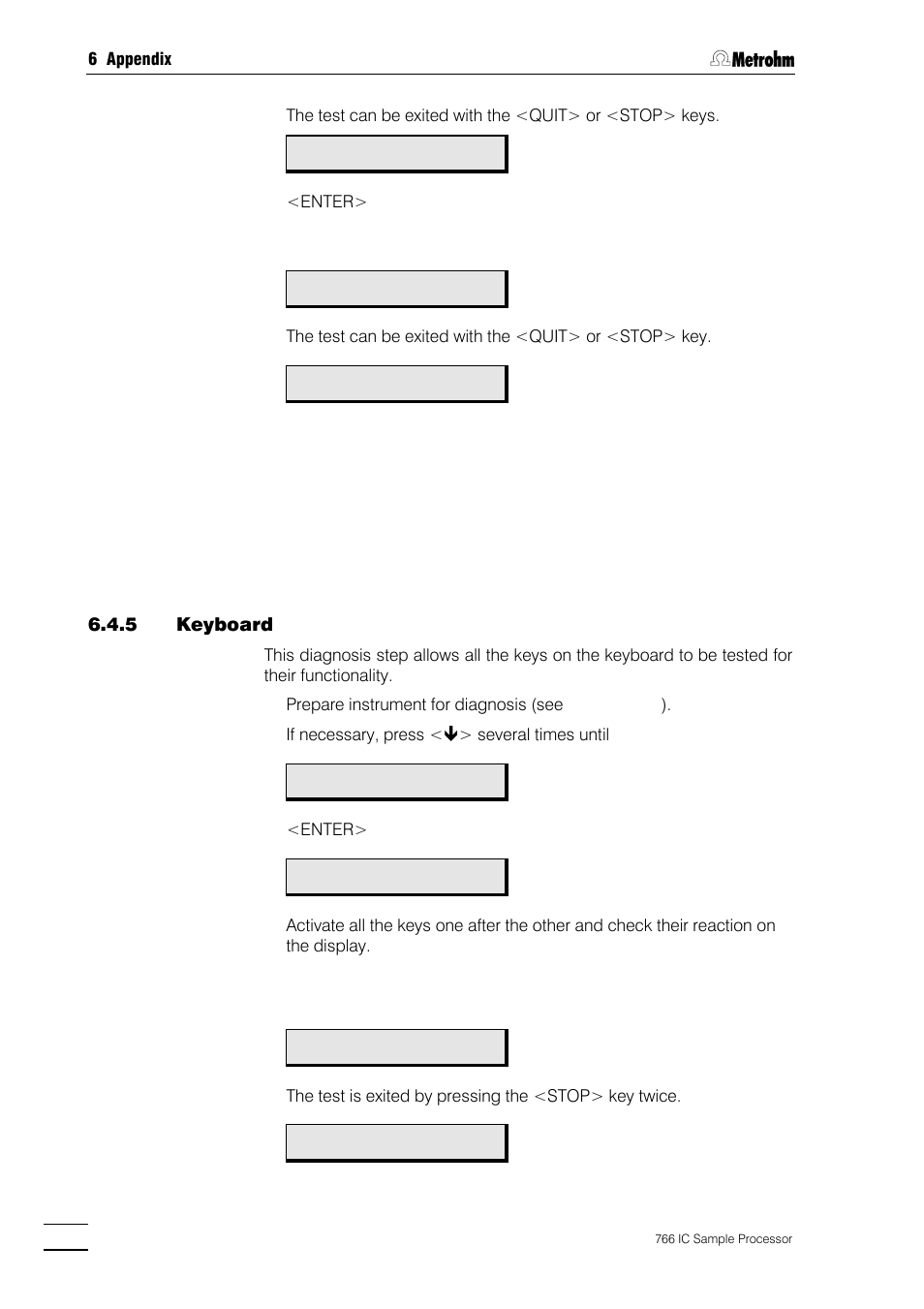 Metrohm 766 IC Sample Processor User Manual | Page 125 / 143