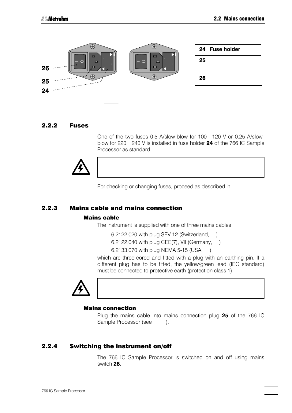 Metrohm 766 IC Sample Processor User Manual | Page 16 / 143