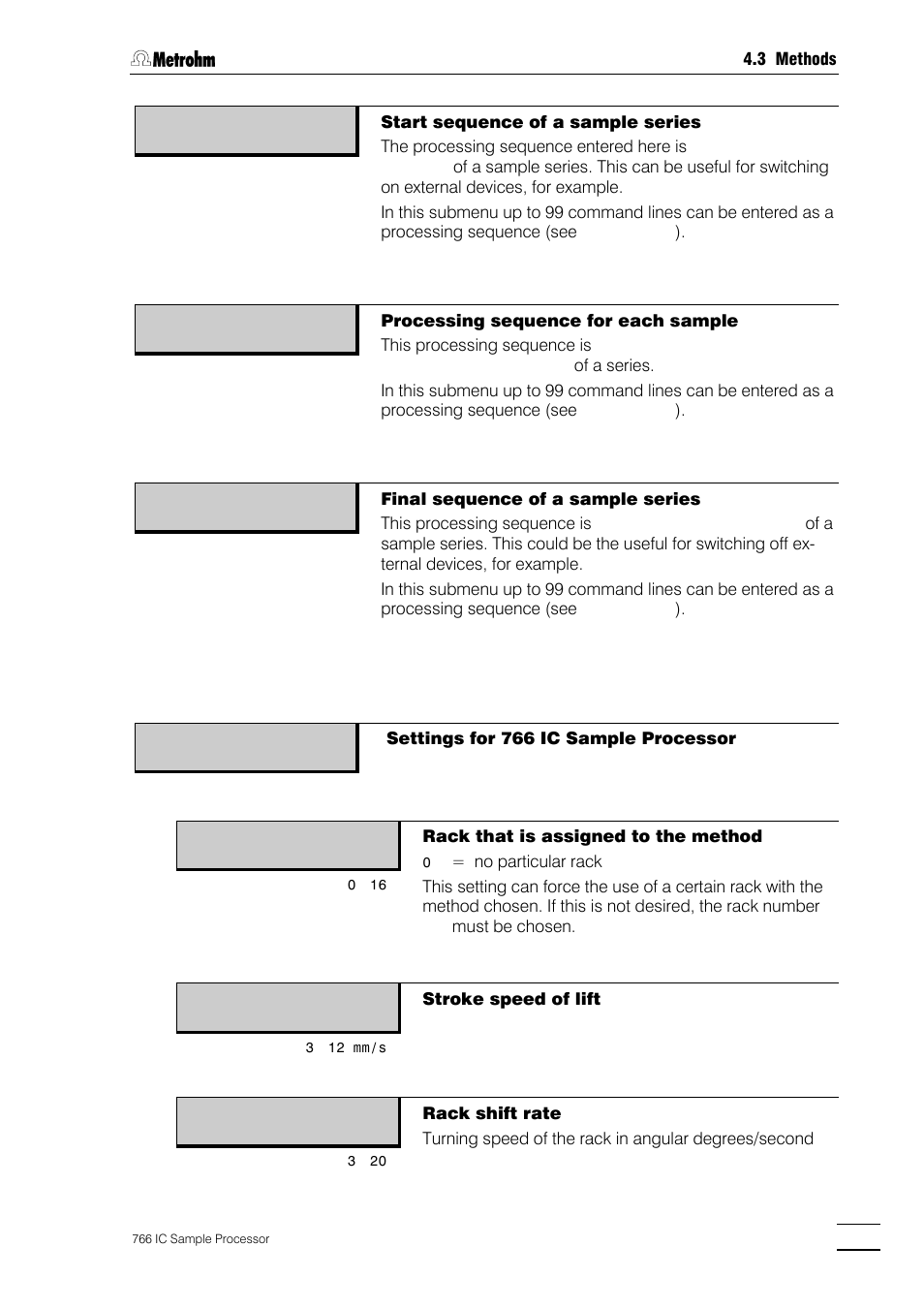 Metrohm 766 IC Sample Processor User Manual | Page 64 / 143