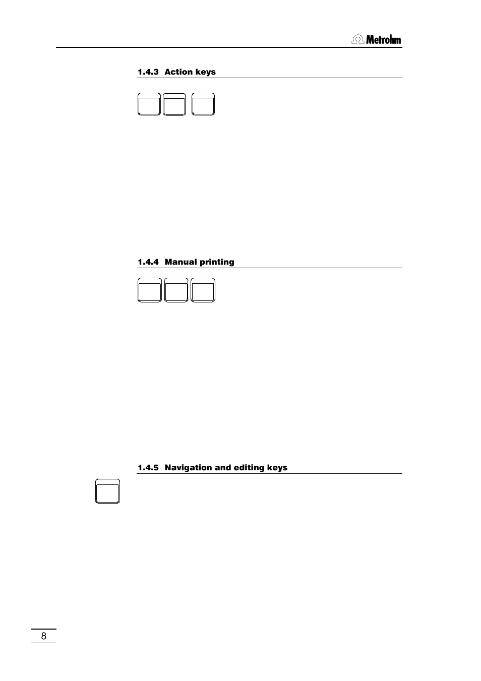 Metrohm 796 Titroprocessor User Manual | Page 14 / 312