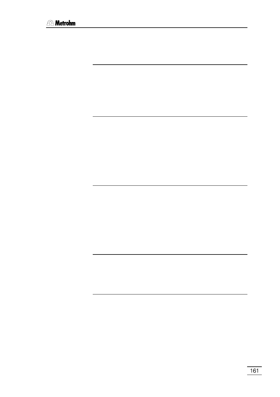 Metrohm 796 Titroprocessor User Manual | Page 167 / 312