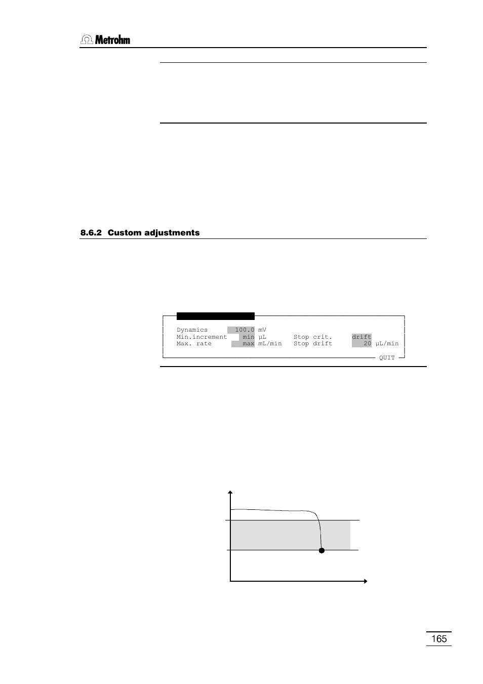 Metrohm 796 Titroprocessor User Manual | Page 171 / 312