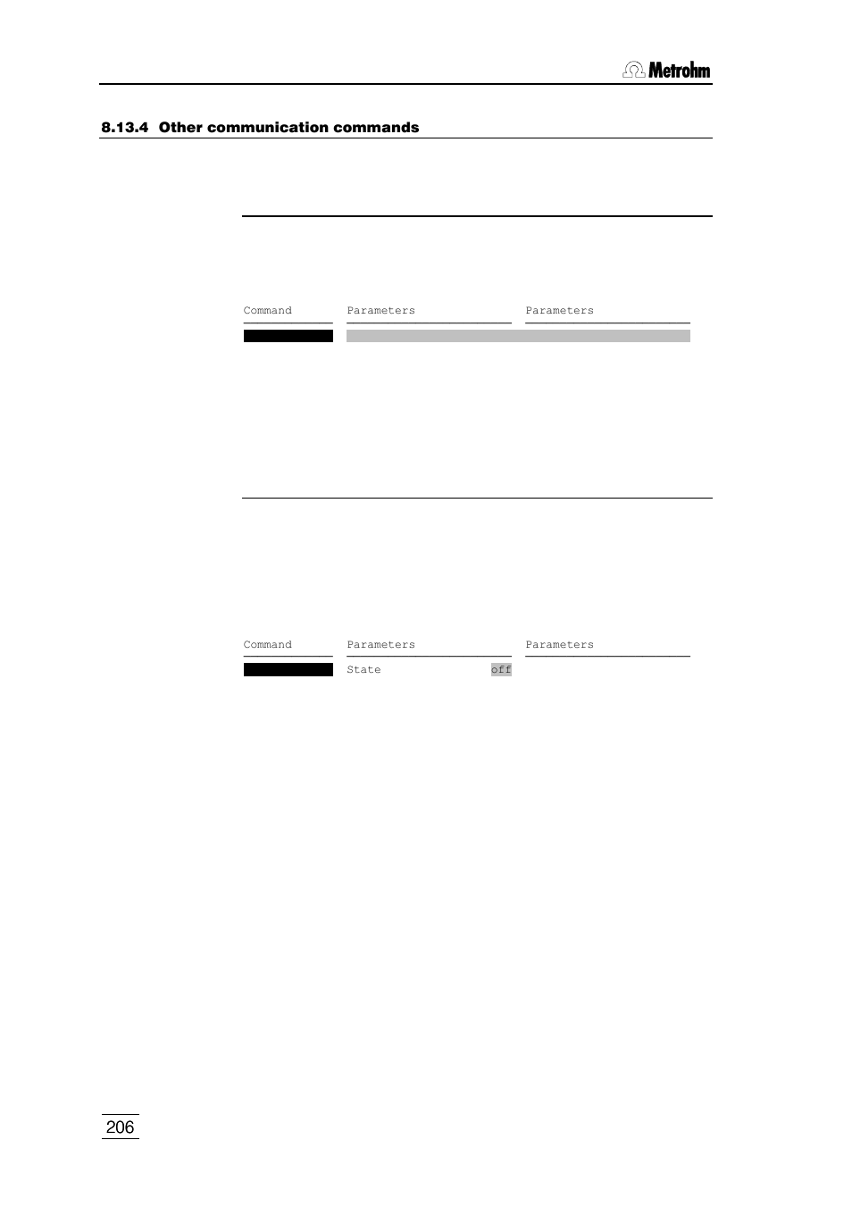 Metrohm 796 Titroprocessor User Manual | Page 212 / 312