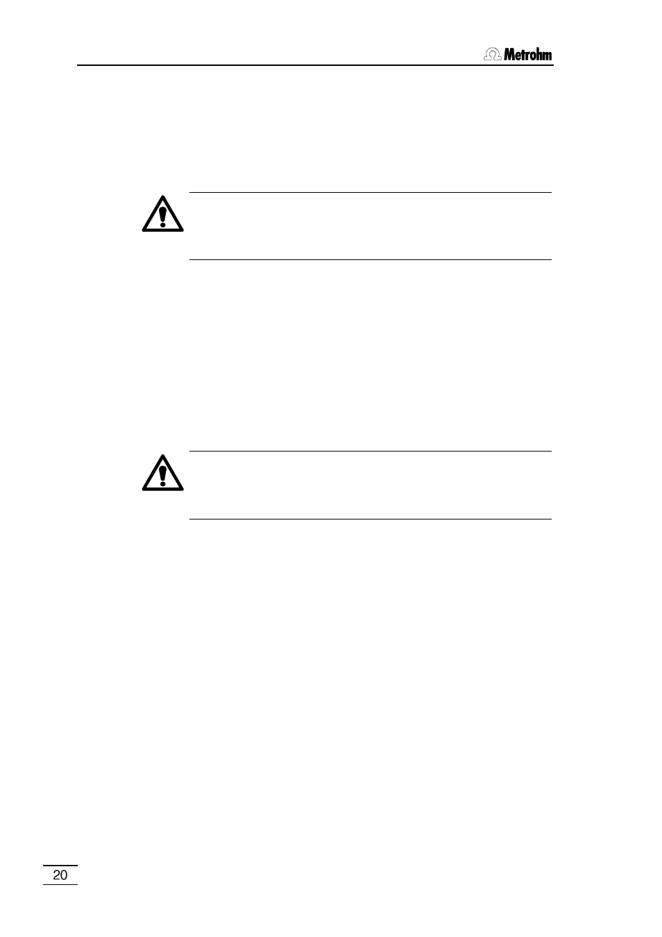 Metrohm 796 Titroprocessor User Manual | Page 26 / 312