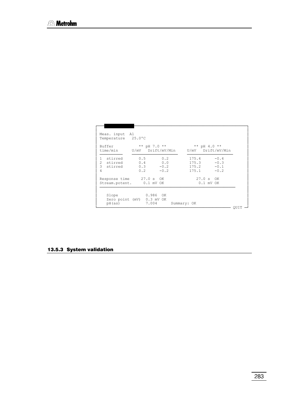 Metrohm 796 Titroprocessor User Manual | Page 289 / 312