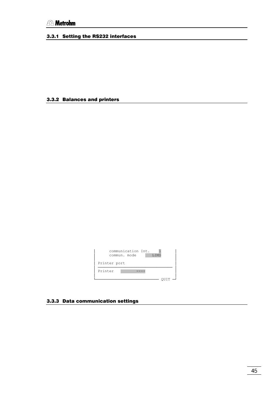 Metrohm 796 Titroprocessor User Manual | Page 51 / 312