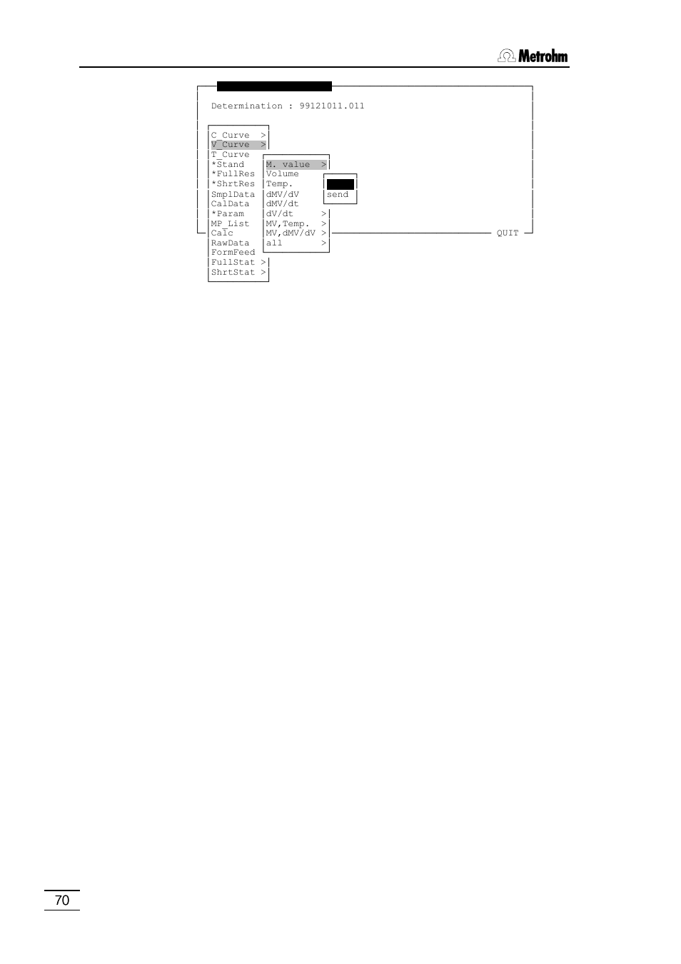 Metrohm 796 Titroprocessor User Manual | Page 76 / 312