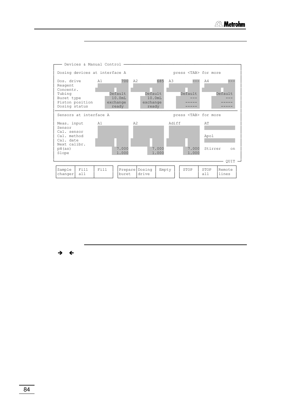 Metrohm 796 Titroprocessor User Manual | Page 90 / 312