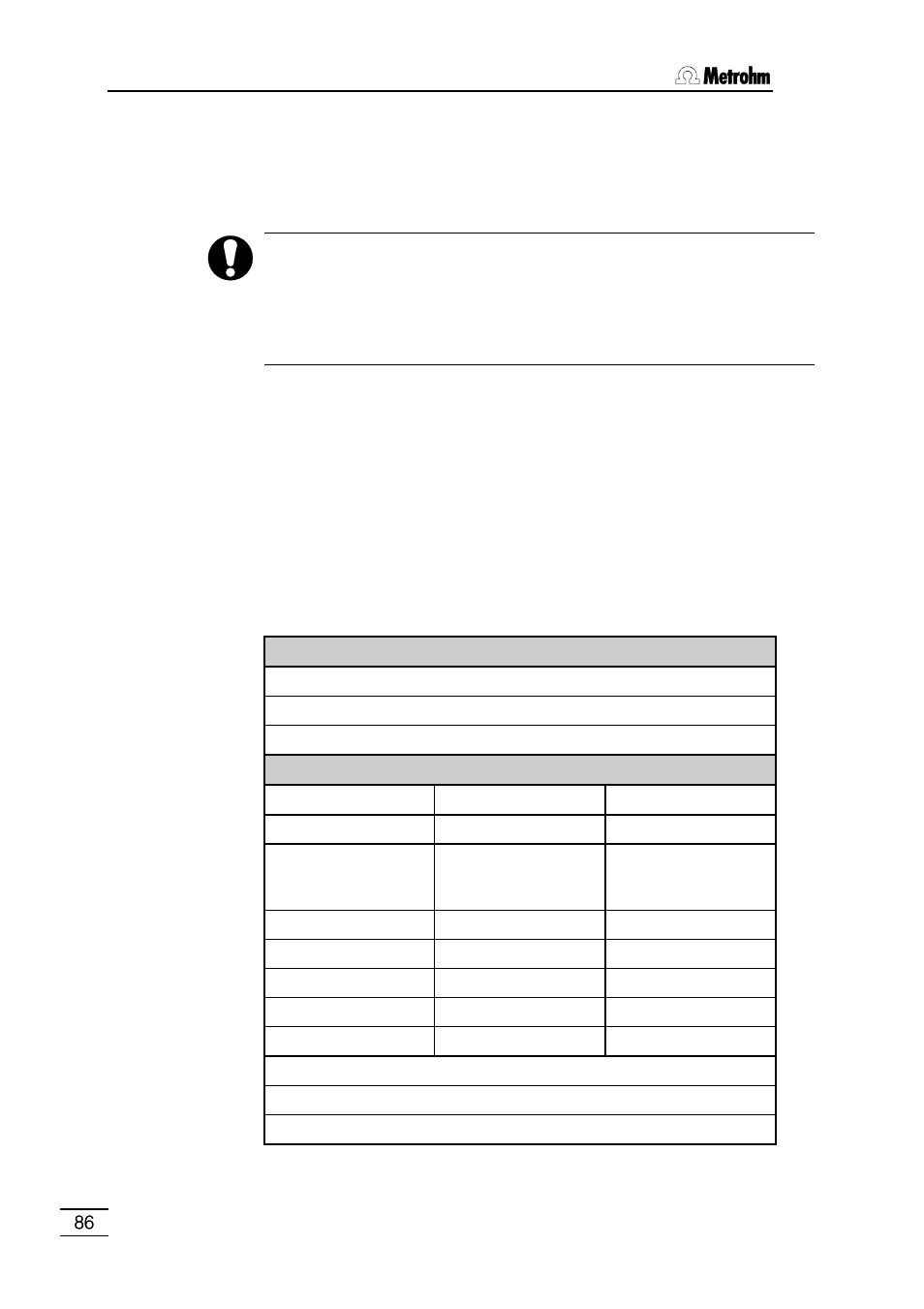 Metrohm 796 Titroprocessor User Manual | Page 92 / 312