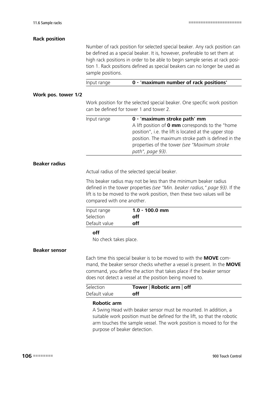 Metrohm 900 Touch Control Manual User Manual | Page 122 / 541