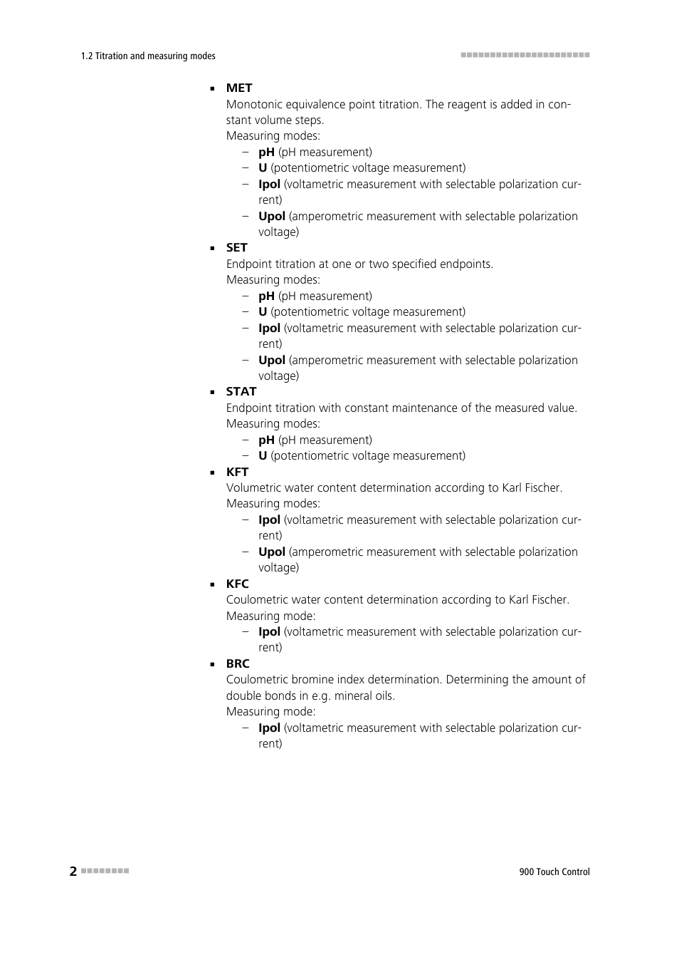 Metrohm 900 Touch Control Manual User Manual | Page 18 / 541