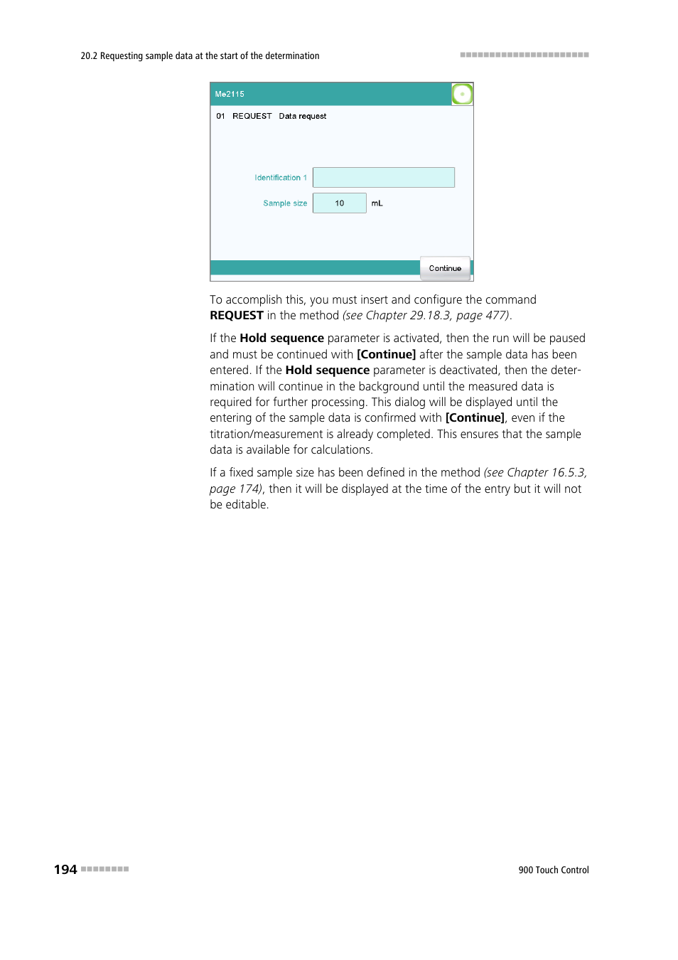 Metrohm 900 Touch Control Manual User Manual | Page 210 / 541