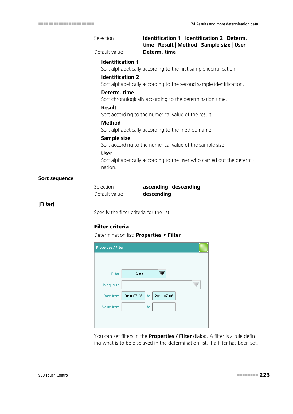 Metrohm 900 Touch Control Manual User Manual | Page 239 / 541