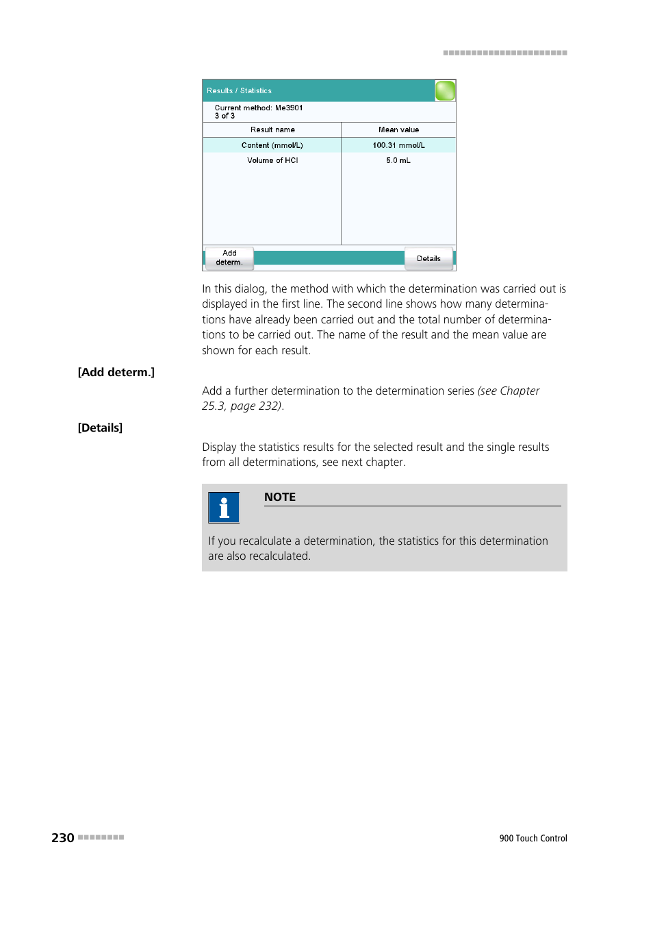 Metrohm 900 Touch Control Manual User Manual | Page 246 / 541