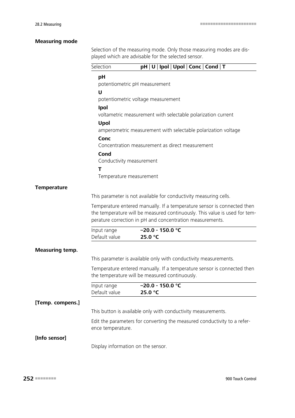 Metrohm 900 Touch Control Manual User Manual | Page 268 / 541