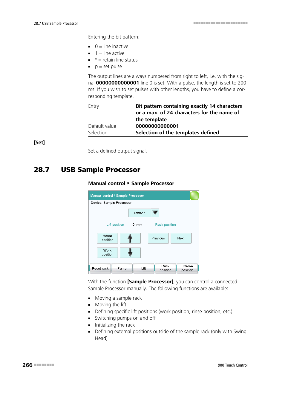 7 usb sample processor | Metrohm 900 Touch Control Manual User Manual | Page 282 / 541