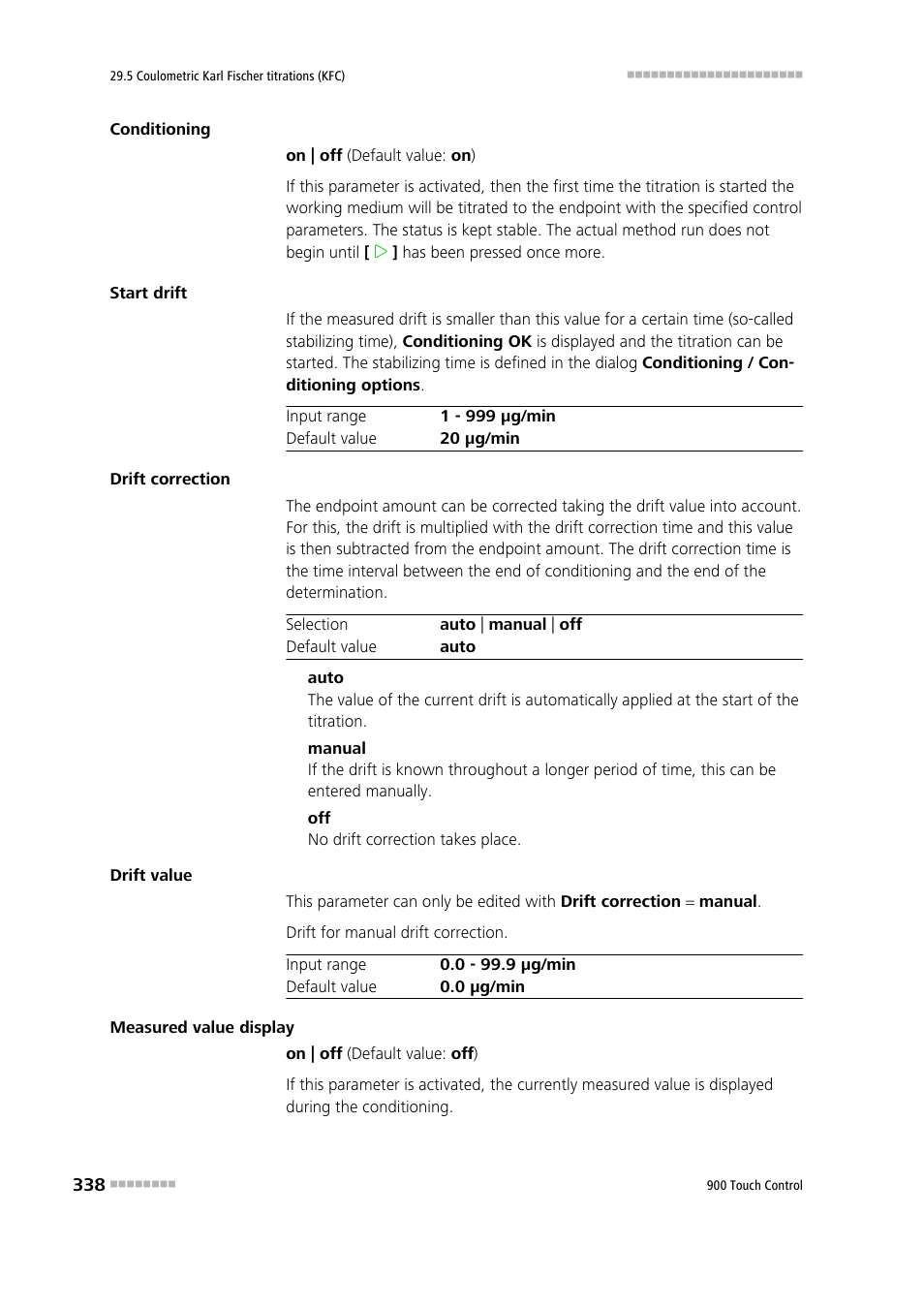 Metrohm 900 Touch Control Manual User Manual | Page 354 / 541