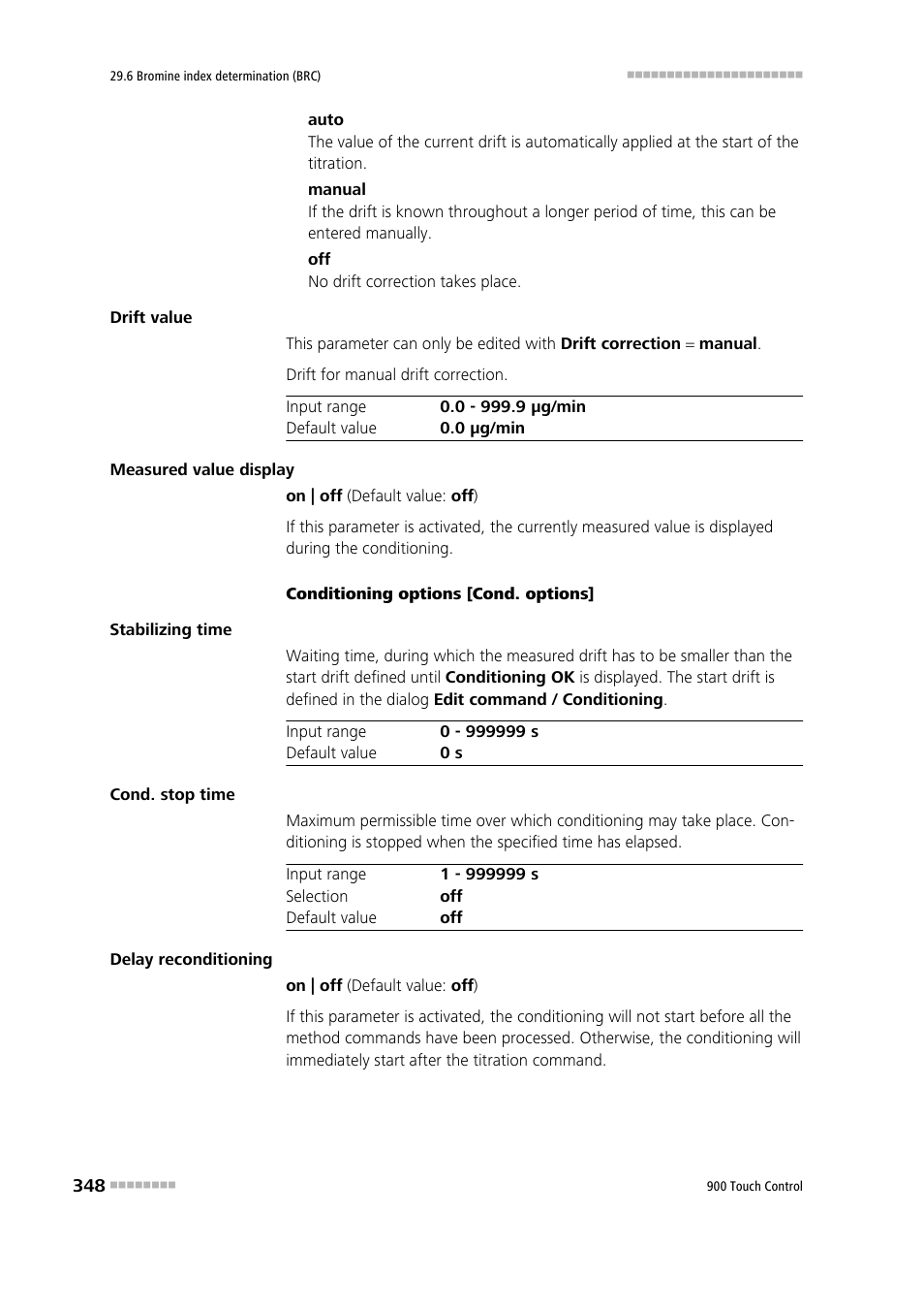 Metrohm 900 Touch Control Manual User Manual | Page 364 / 541