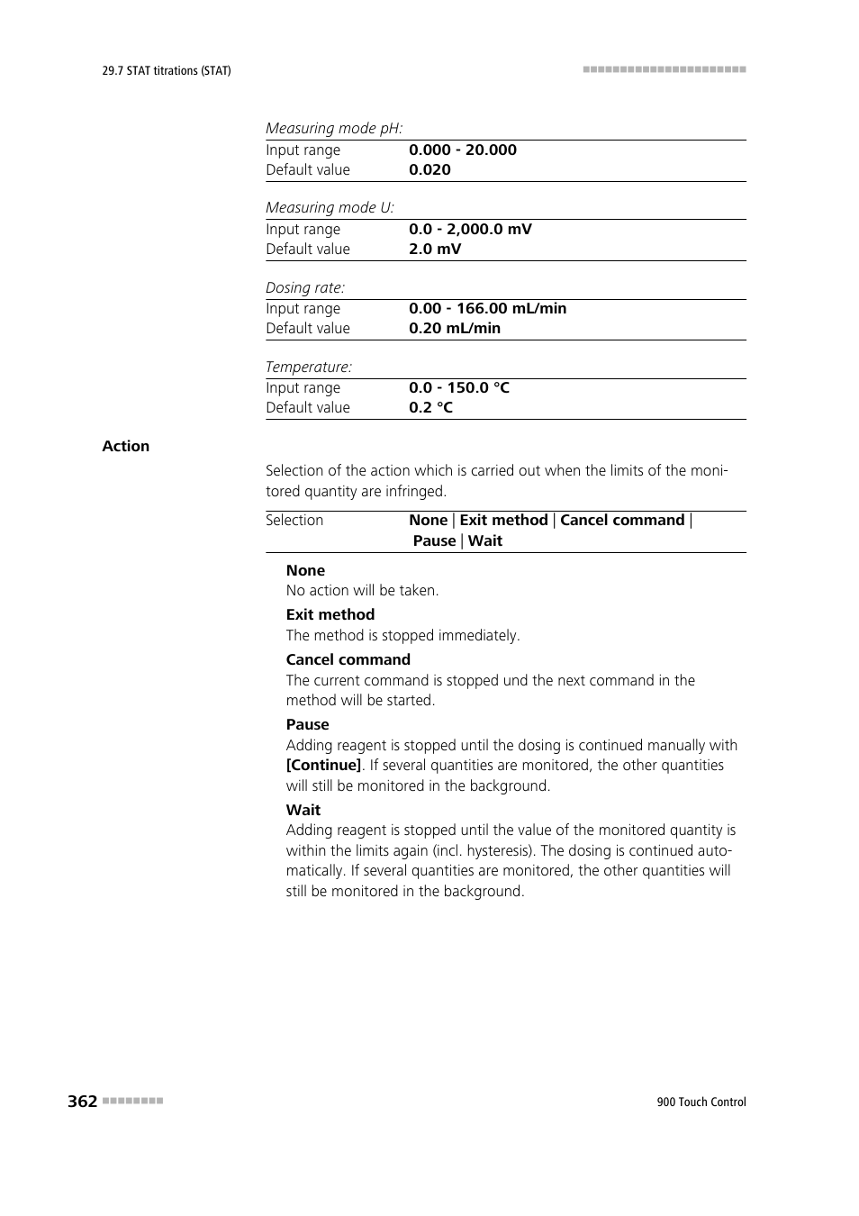 Metrohm 900 Touch Control Manual User Manual | Page 378 / 541