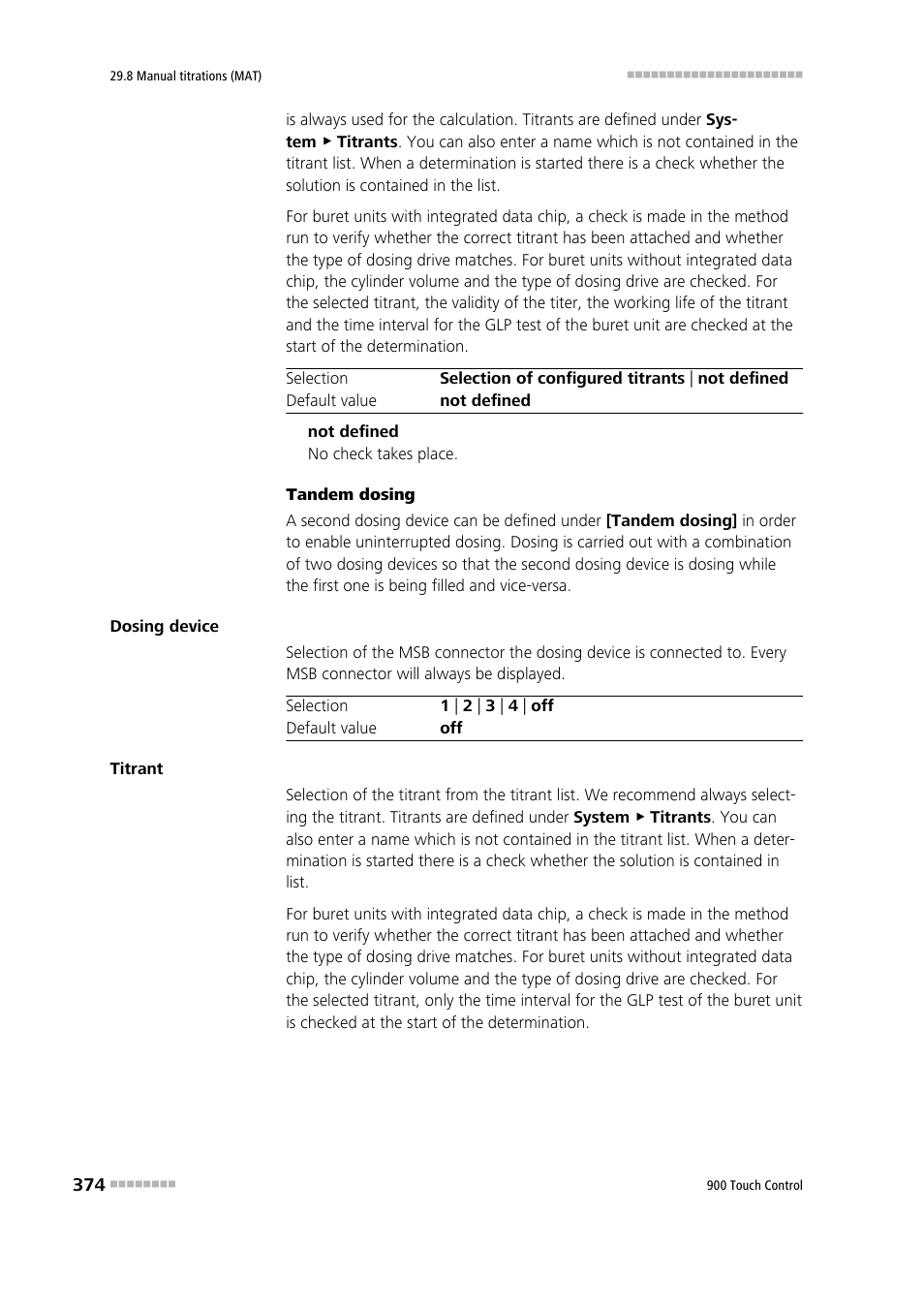 Metrohm 900 Touch Control Manual User Manual | Page 390 / 541