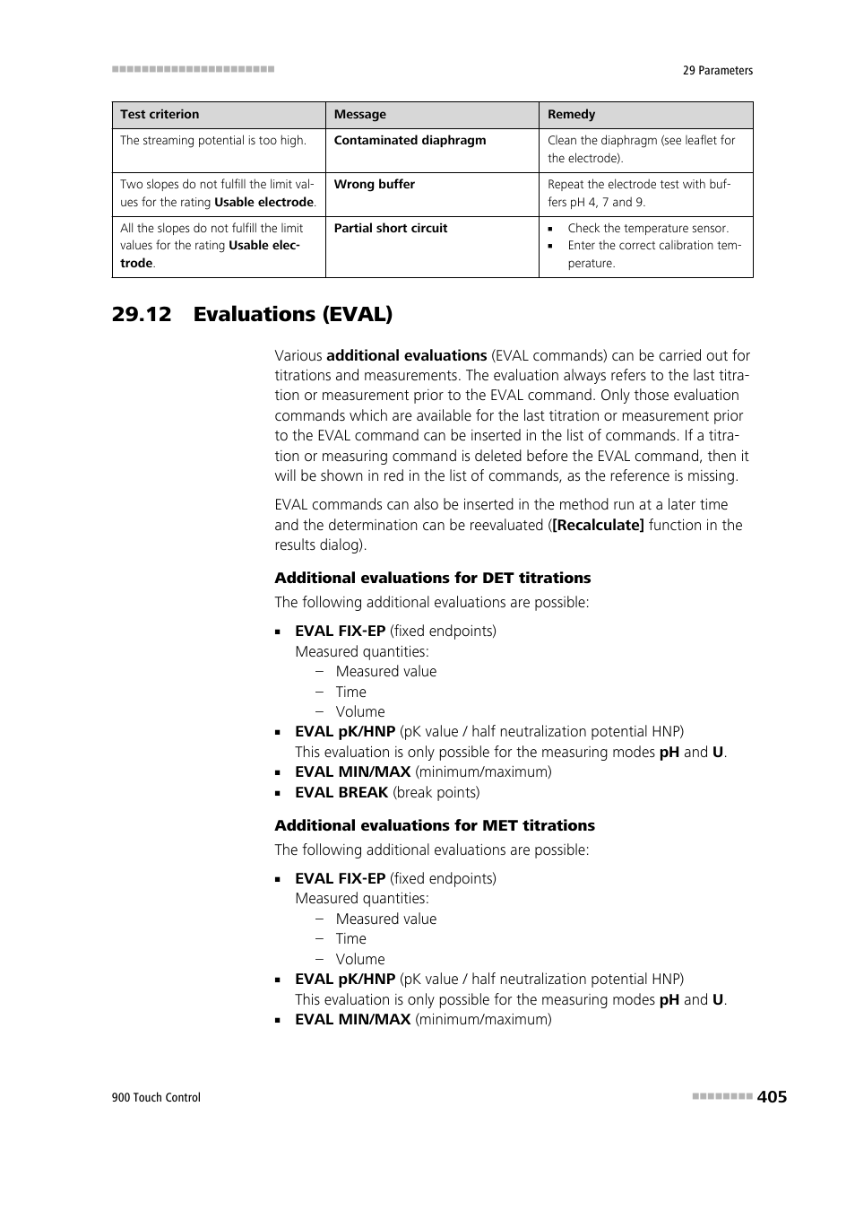 12 evaluations (eval) | Metrohm 900 Touch Control Manual User Manual | Page 421 / 541