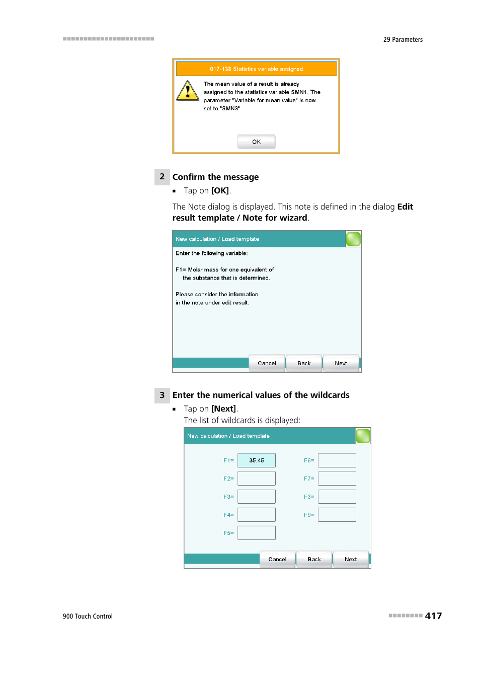 Metrohm 900 Touch Control Manual User Manual | Page 433 / 541
