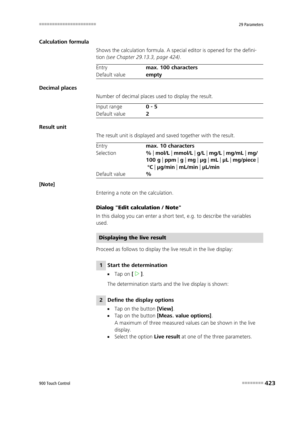 Metrohm 900 Touch Control Manual User Manual | Page 439 / 541