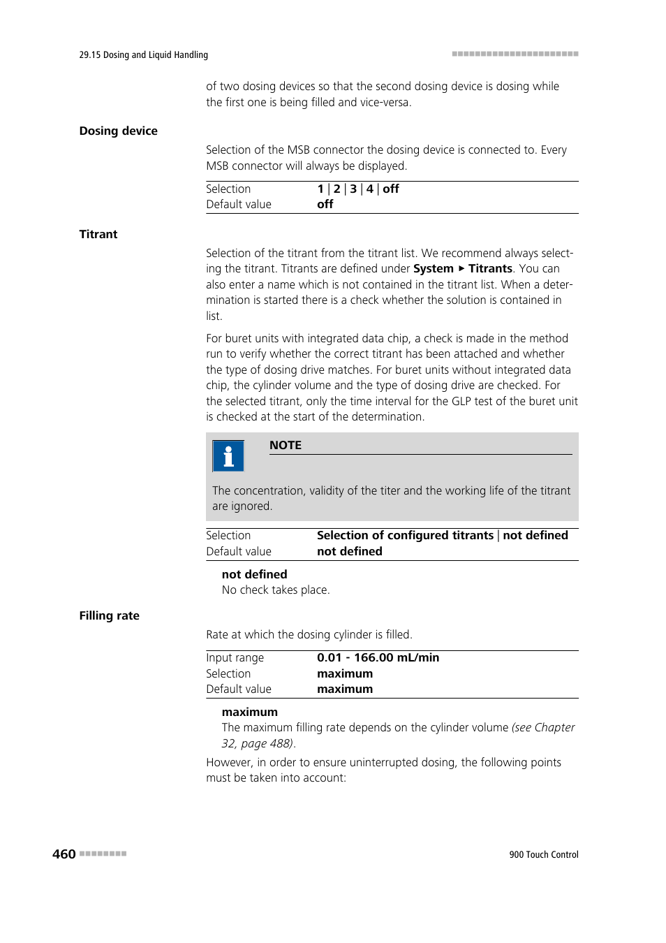 Metrohm 900 Touch Control Manual User Manual | Page 476 / 541