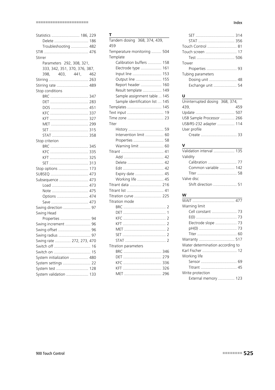 Metrohm 900 Touch Control Manual User Manual | Page 541 / 541