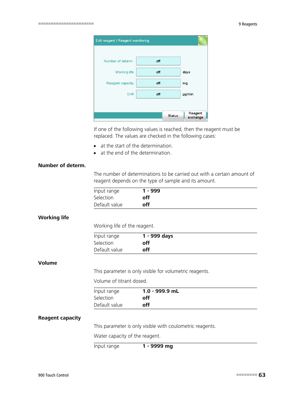 Metrohm 900 Touch Control Manual User Manual | Page 79 / 541