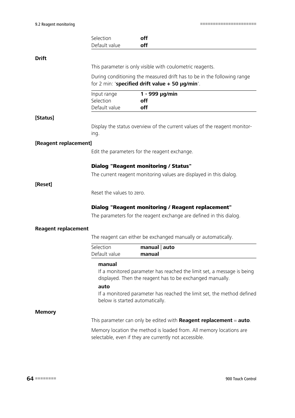 Metrohm 900 Touch Control Manual User Manual | Page 80 / 541