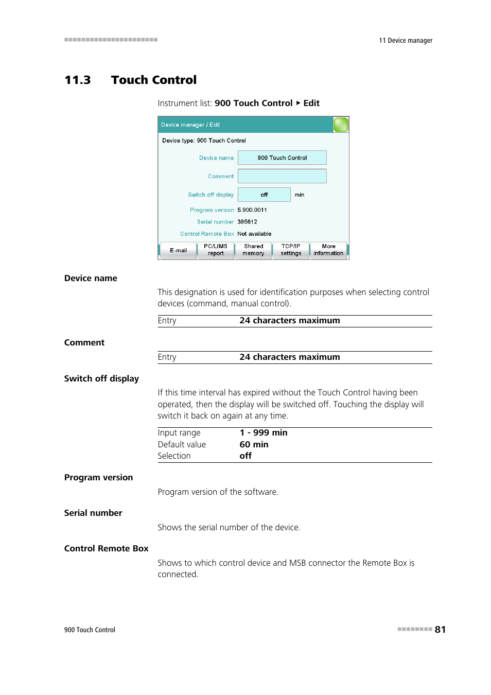 3 touch control | Metrohm 900 Touch Control Manual User Manual | Page 97 / 541