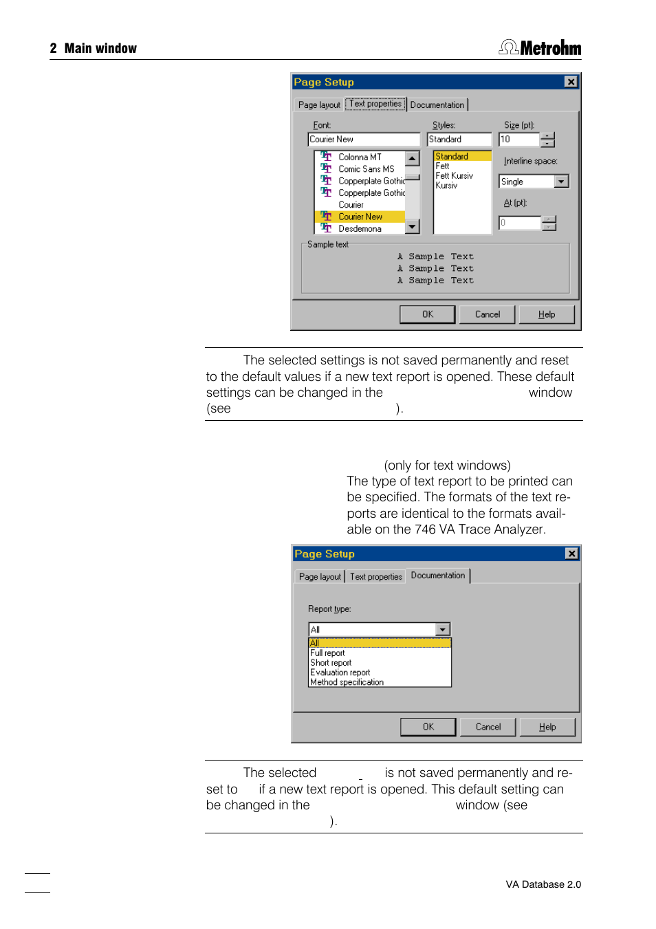 Metrohm 746 VA Trace Analyzer User Manual | Page 19 / 107