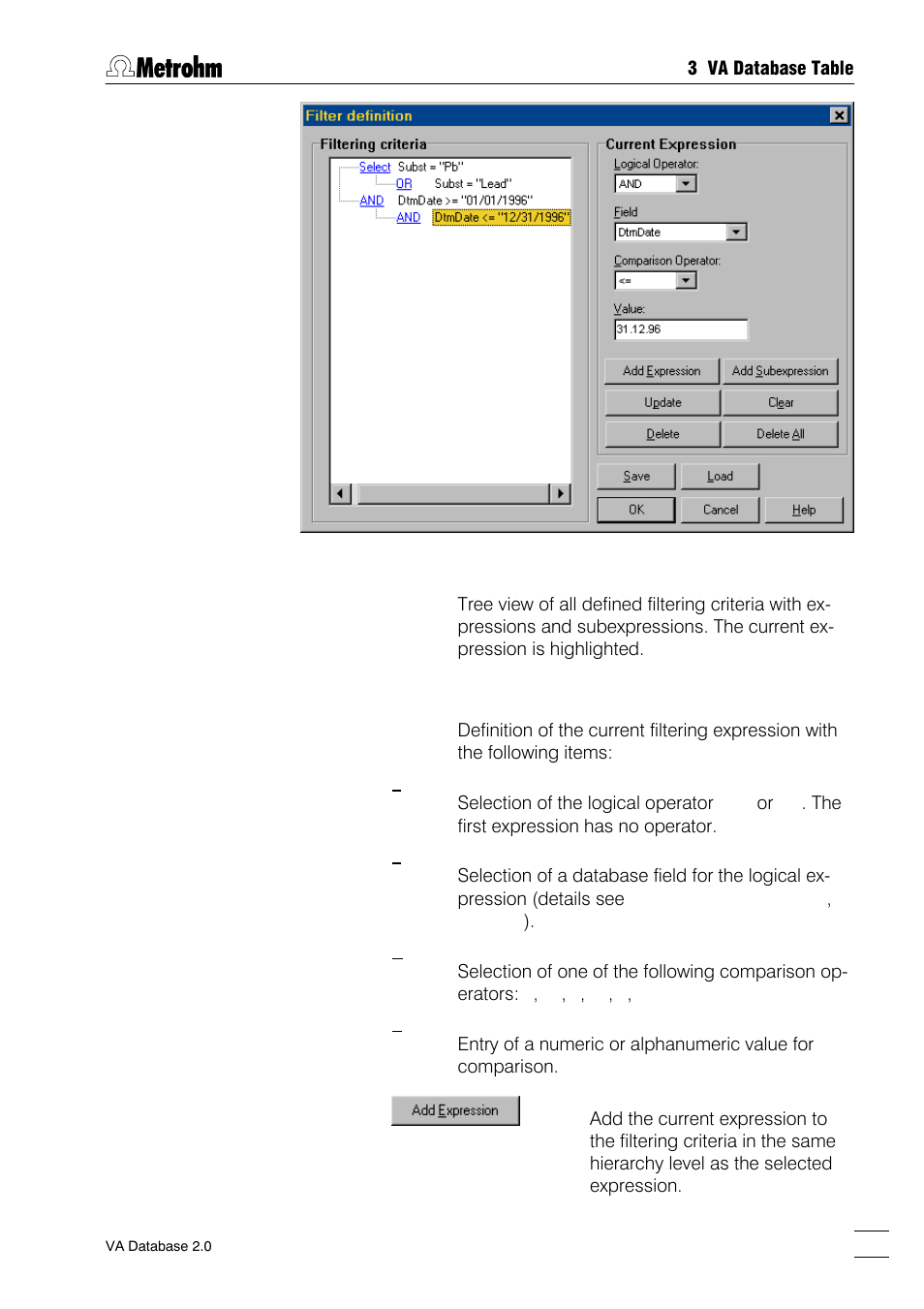 Metrohm 746 VA Trace Analyzer User Manual | Page 40 / 107