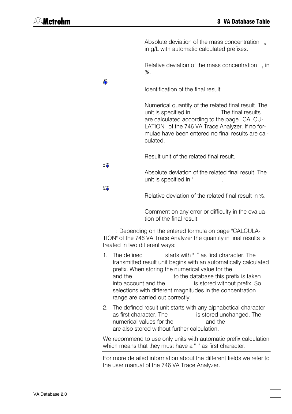 Metrohm 746 VA Trace Analyzer User Manual | Page 46 / 107