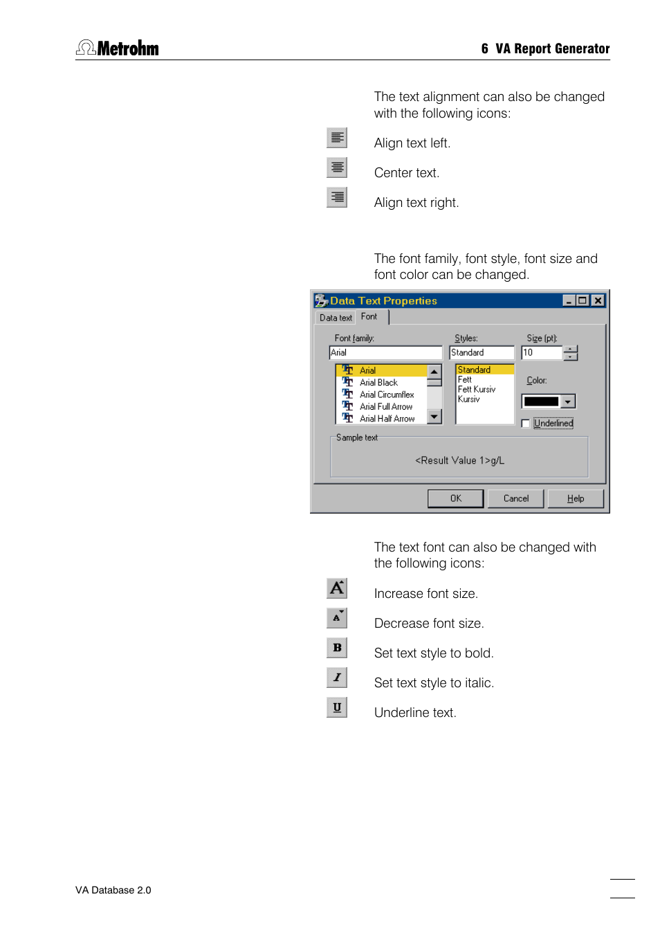 Metrohm 746 VA Trace Analyzer User Manual | Page 70 / 107