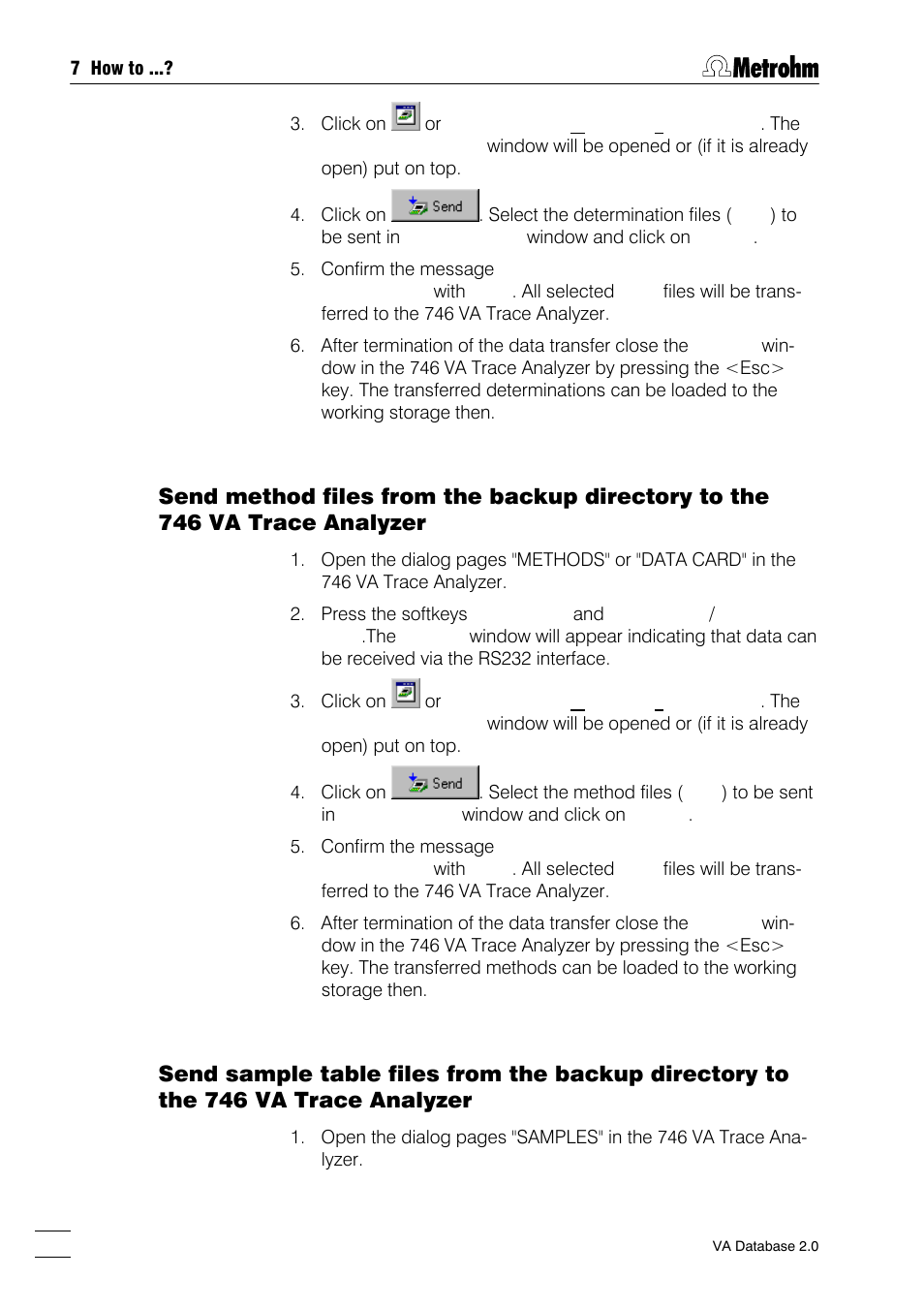 Metrohm 746 VA Trace Analyzer User Manual | Page 81 / 107