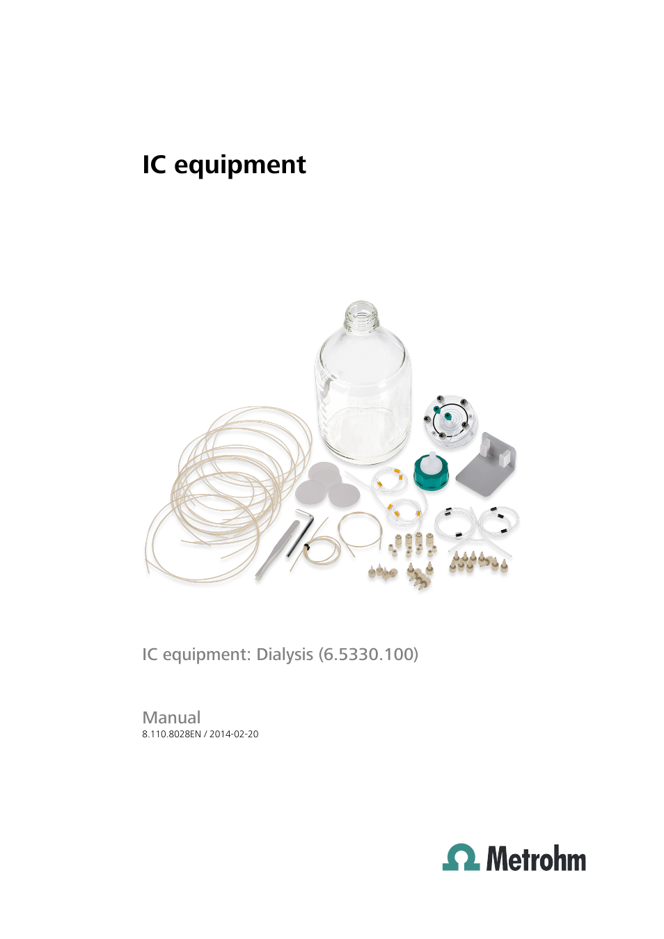 Metrohm Inline Dialysis User Manual | 30 pages