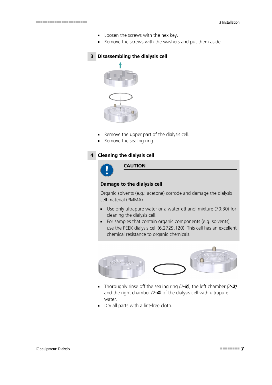Metrohm Inline Dialysis User Manual | Page 13 / 30